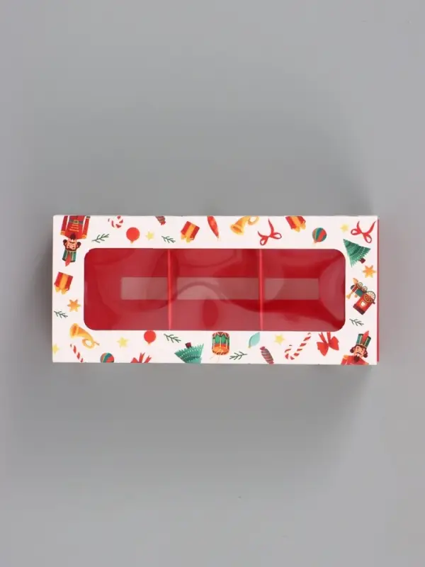 Коробка для 3 конфет &laquo;Щелкунчик и игрушки&raquo;, 13&times;5&times;3.3 см