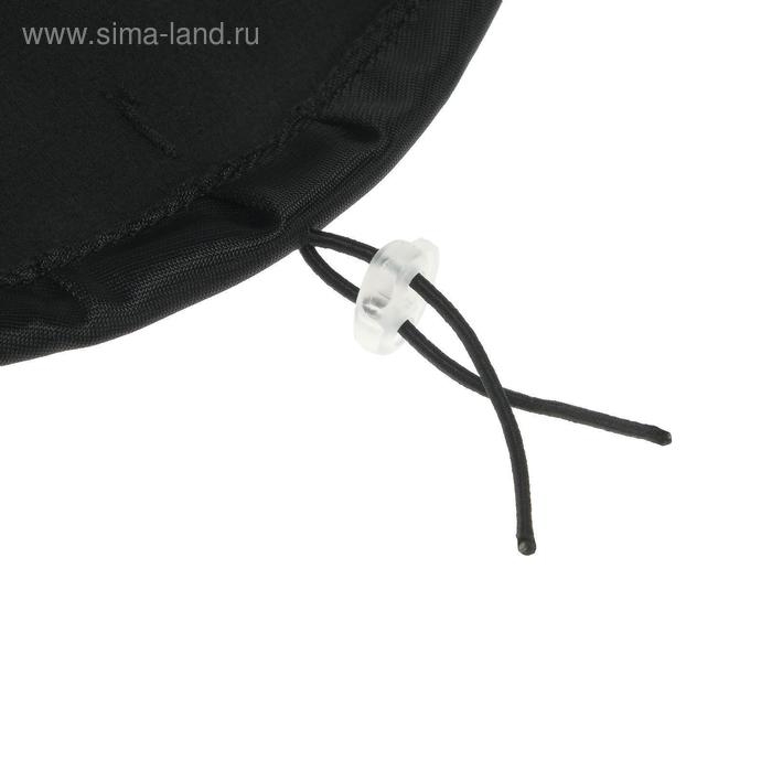 Маска тканевая, многоразовая, регулируемая, фасовка 2 шт, чёрная Маска тканевая, многоразовая, регулируемая, фасовка 2 шт, чёрная