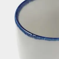 Кружка Magistro Blue Lagoon, 350 мл, фарфор, белая