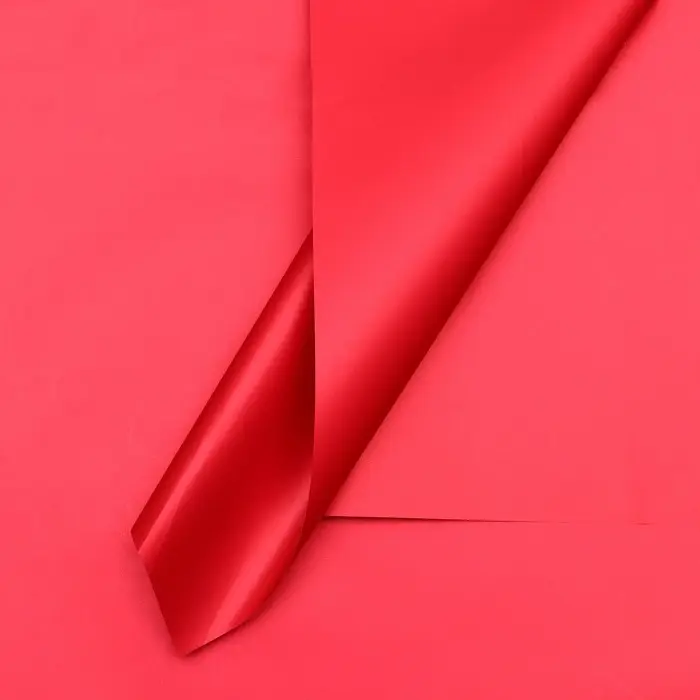 Пленка для цветов тонированная, матовая, вишневый, 57×57 см, 70 мкм (+ - ) 1 см