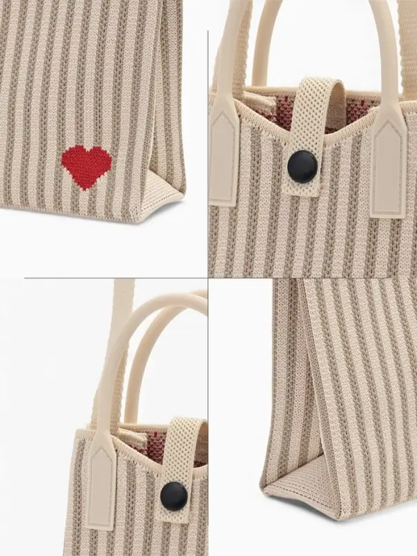 Сумка подр Сердце, 12*4*17, отд на кнопке, дл ремень, бело/серый Сумка подр Сердце, 12*4*17, отд на кнопке, дл ремень, бело/серый