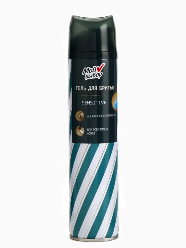 Гель для бритья &laquo;Мой выбор&raquo; Sensitive, для всех типов кожи, 240 мл