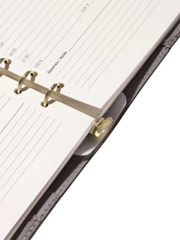 Органайзер на кольцах, А5, с клапаном, 80л, линия, к/зам, с ручкой, Черный Органайзер на кольцах, А5, с клапаном, 80л, линия, к/зам, с ручкой, Черный