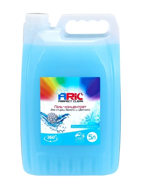 Гель для стирки ARIC морозная свежесть, 5 л (канистра)