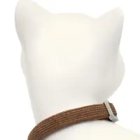 Набор ошейников для кошек, оранжевый, коричневый