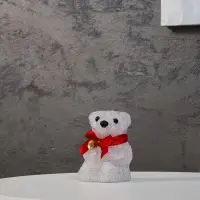 Светодиодная фигура &laquo;Медвежонок&raquo; 13&times;10 см, акрил, 20 LED, от батареек ААх2, свечение белое