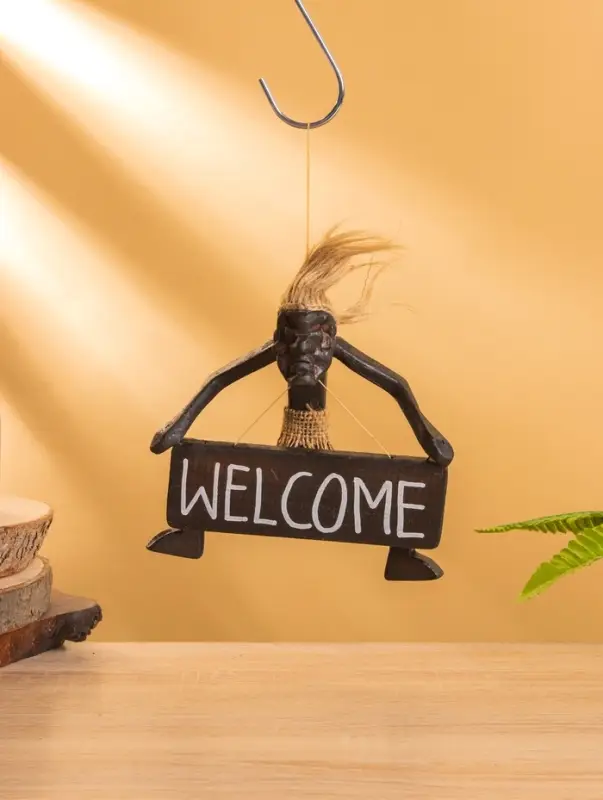 Сувенир табличка &laquo;Абориген Welcome&raquo;, 17&times;15&times;6.5 см, дерево