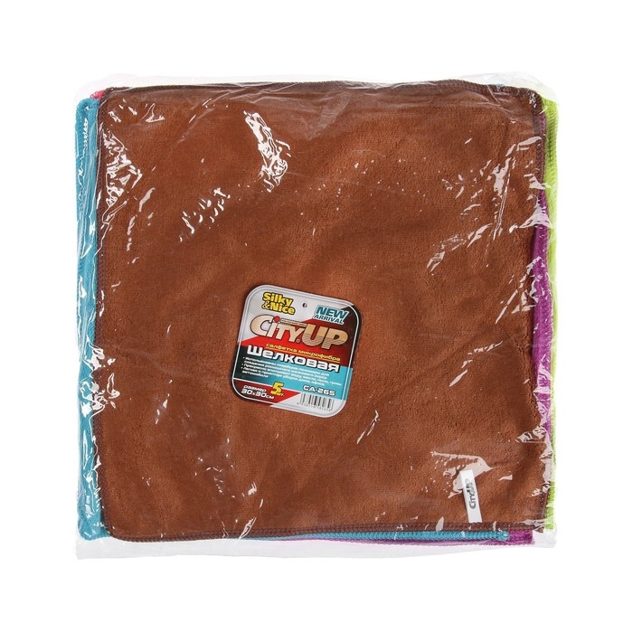 Салфетка из микрофибры City-UP, 30 х 30 см, СА-265