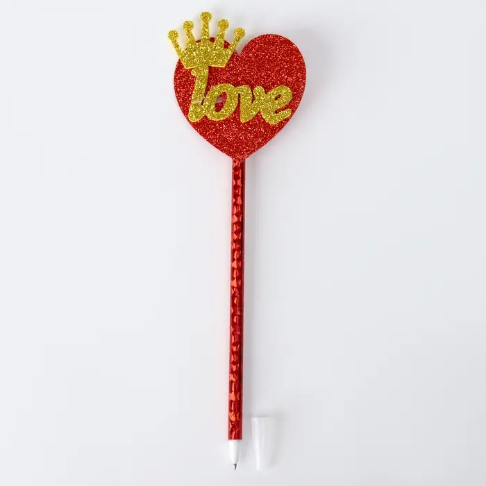 Ручка «Любовь», синие чернила, МИКС Ручка «Любовь», синие чернила, МИКС