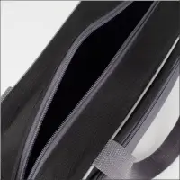 Сумка для обуви TEXTURA, на молнии, наружный карман, размер 33&times;10&times;20 см, серая
