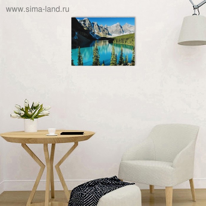 Картина-холст на подрамнике  Картина-холст на подрамнике "Красота гор" 30х40 см