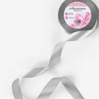 Лента атласная, 20 мм, 23&plusmn;1 м, серая №59