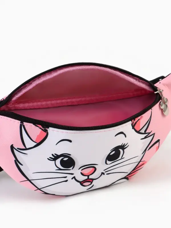 Сумка поясная детская для девочки &laquo;Кошечка Мари&raquo;, 25&times;6&times;13 см