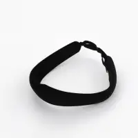 Ободок-кокошник для волос "Мария" 18х5,5 см, чёрный