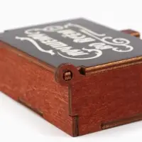 Коробка подарочная деревянная &laquo;Лучший во всём&raquo; 8.5&times;6&times;3.5 см