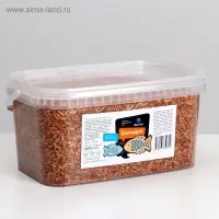 Корм для рыб и черепах Barrom Гаммарус, тушка, ведро 3.3 л