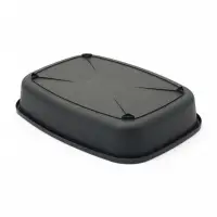 Лоток для кошек &laquo;Айша&raquo; XL, 64&times;44&times;21 см, с бортом, серый FIX