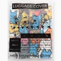 Чехол для чемодана &laquo;Котики&raquo;, 20", разноцветный