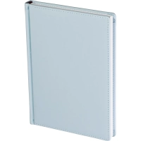 Ежедневник недатированный А5+, 136л, Velvet зефирный голубой 3-115/35
