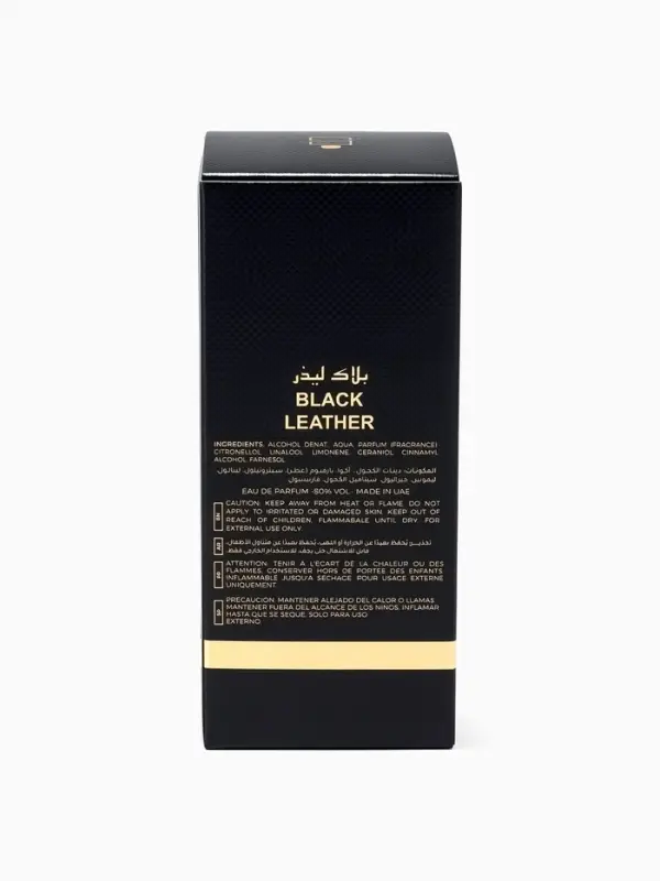 Парфюмерная вода унисекс Milestone BLACK LEATHER, 35 мл (по мотивам Tom Ford Black Lacquer)