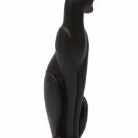 Фигурка гипс &laquo;Кошка Грация&raquo;, чёрная, 6&times;7&times;23 см