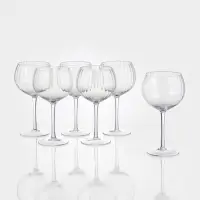 Набор бокалов для вина &laquo;Восхищение&raquo;, 500 мл, 6 шт., размер одного бокала 10&times;22 см, стекло, прозрачный
