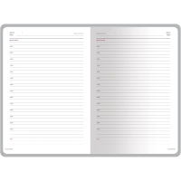 Ежедневник недатированный А5 145 х 205 мм Velvet синий 272 стр. 3-115/01