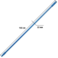 Рукоятка HEVA стекловолокно 1450мм 0,38кг синяя 169728