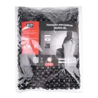 Накидка массажная AVS M2403-BL (большая) деревянные косточки (Черный), 1 шт.