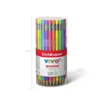 Карандаш механический ErichKrause "Vivo", НВ, грифель d=0.5 мм, в тубусе, микс