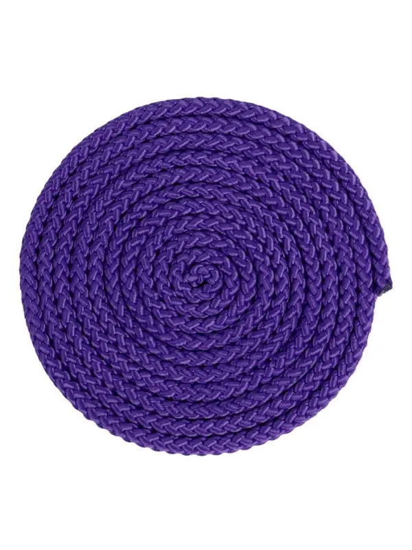 Скакалка для художественной гимнастики 3м, фиолетовый Скакалка для художественной гимнастики 3м, фиолетовый