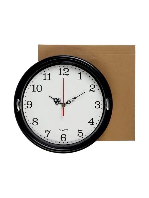 Часы настенные &laquo;Соломон&raquo;, d=23 см, плавный ход, чёрные