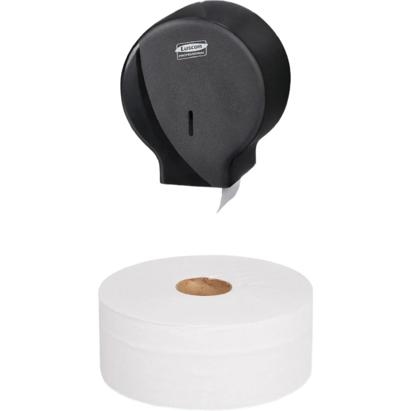 Бумага туалетная д/дисп Luscan Professional 2сл бел втор 170м 12рул/уп