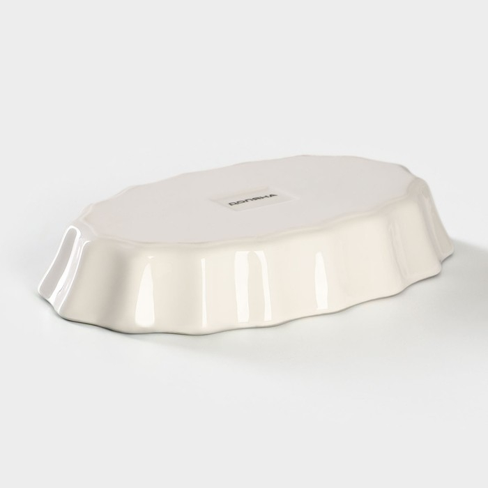 Форма для запекания фарфоровая Доляна «Млечный путь», 20×12,5×3,5 см, цвет бирюзовый Форма для запекания фарфоровая Доляна «Млечный путь», 20×12,5×3,5 см, цвет бирюзовый