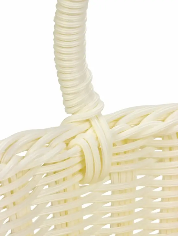 Корзина пластик 37 х 20,5 х 36 см, ручка17 см, белый Корзина пластик 37 х 20,5 х 36 см, ручка17 см, белый