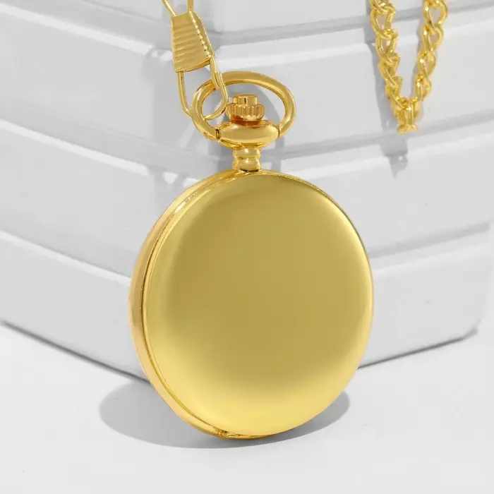 Часы карманные &laquo;Классика&raquo;, кварцевые, циферблат d=4.7 см, под гравировку