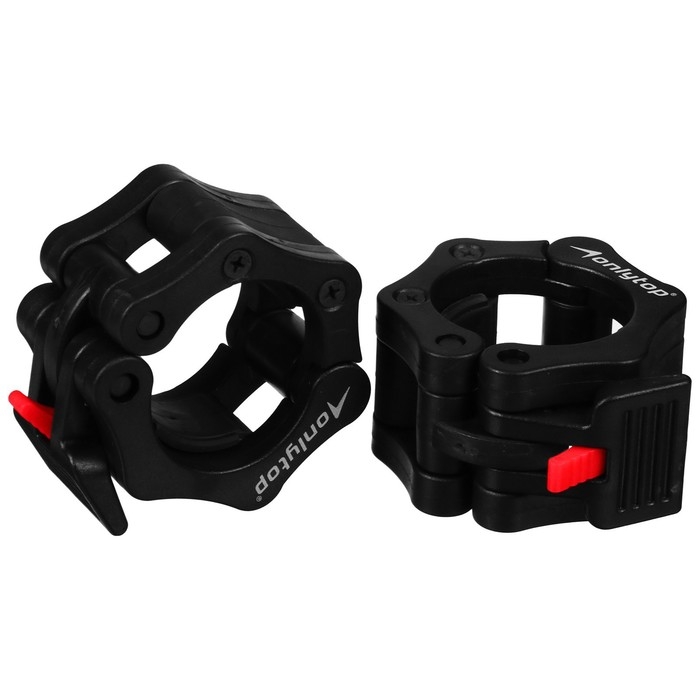 Замки для грифа ONLYTOP, d=50 мм Замки для грифа ONLYTOP, d=50 мм