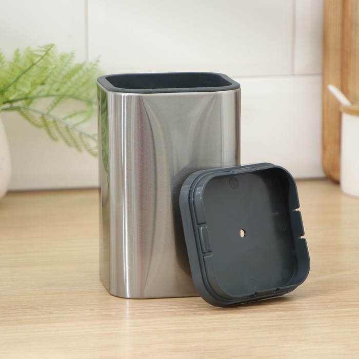 Подставка для кухонных принадлежностей Magistro «Металлик», 16,8×10 см Подставка для кухонных принадлежностей Magistro «Металлик», 16,8×10 см