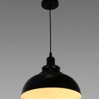 Светильник 1250/1BK E27 40 Вт черный 30&times;30&times;24-124 см