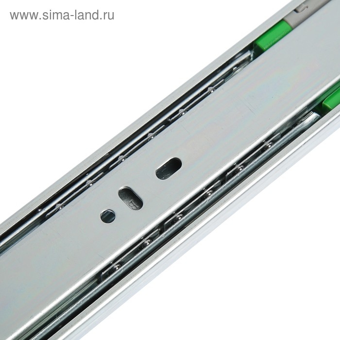 Шариковые направляющие, полное выдвижение, FGV, L=300 мм, H=45 мм, с доводчиком Шариковые направляющие, полное выдвижение, FGV, L=300 мм, H=45 мм, с доводчиком