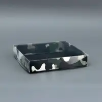 Коробка сборная с PVC крышкой, &laquo;23 Февраля&raquo;, 16&times;16&times;3 см