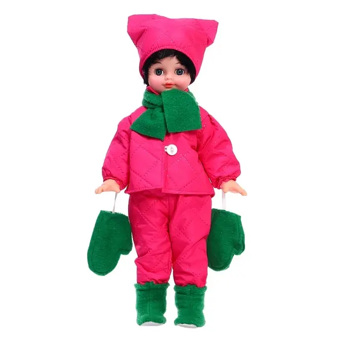 Кукла &laquo;Девочка&raquo; дидактическое пособие + набор одежды, МИКС