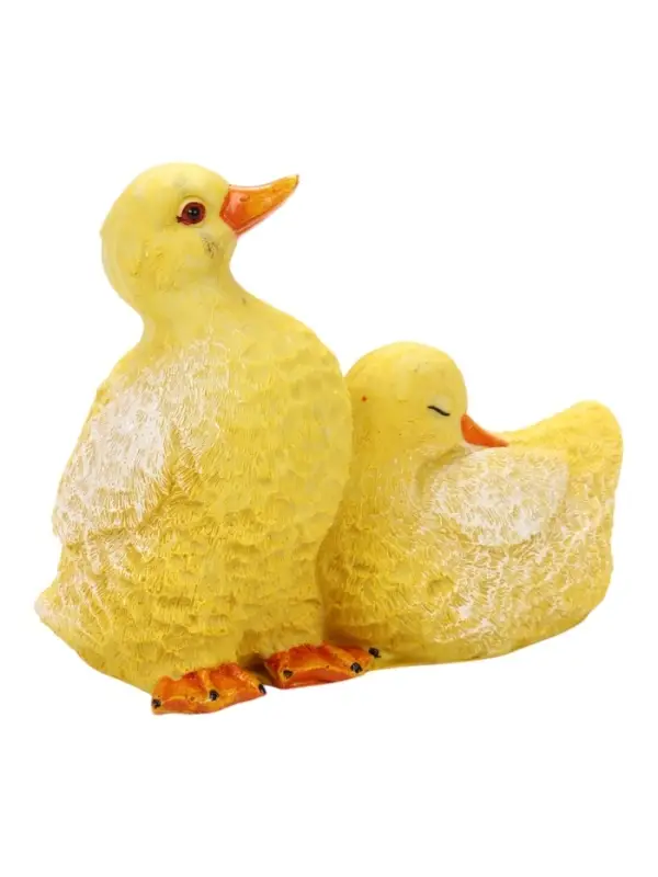 Садовая фигура из полистоуна &laquo;Утята&raquo;, 19&times;8&times;17 см