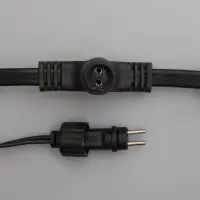 Гирлянда &laquo;Занавес&raquo; 2&times;6 м, IP44, УМС, тёмная нить, 1440 LED, свечение мульти, 220 В