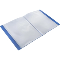 Папка файловая 100 файлов, карман/кор Элемент А4 800мкм син