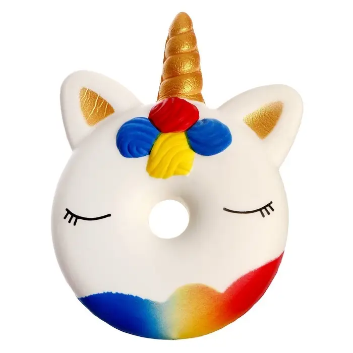 Антистресс сквиш мялка Funny toys &laquo;Единорог&raquo;, пончик