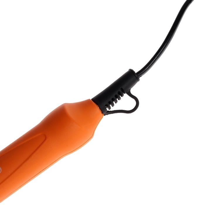 Плойка Luazon LW-15, 12 Вт, алюминиевое покрытие, d=16 мм, 180°С, оранжевая