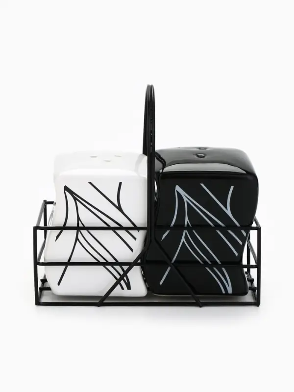 Солонка и перечница &laquo;Линии&raquo;, 100 мл