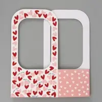 Коробка - переноска для цветов &laquo;С любовью&raquo;, 17&times;12&times;32 см