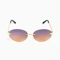 Очки солнцезащитные &laquo;OneSun. Овал&raquo;, uv 400, футляр, салфетка